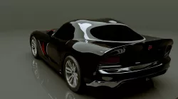 Dodge Viper STR-10 coupe Free 3D model
