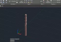 Drill Bit 3D model
