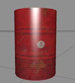 Drum lowpoly Free low-poly  3D model