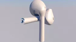 EarPods  Free 3D model