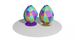 easter egg Free 3D model