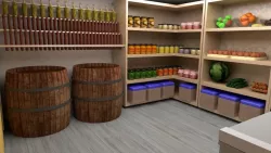 Everything for your store room Free low-poly  3D model