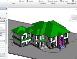 Exterior Interior Home Revit 3D model