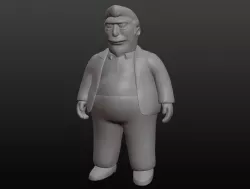 Fat Tony Free 3D model