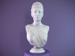 woman bust statuet free 3D model 3D printable