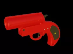Flare Gun Free 3D model