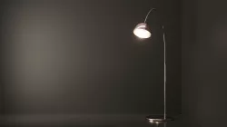 Floor Lamp - Arc Free 3D model