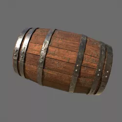 Free 3d Barrel  Free 3D model