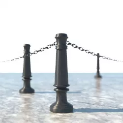 FREE - Chain VR AR Lowpoly Free 3D model