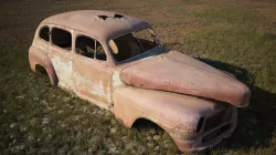 FREE HD PHOTOSCANNED RUSTING CAR Free 3D model