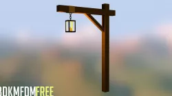 Free Medieval Lantern  Free low-poly  3D model