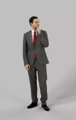 FREE SCANNED Man Business Man Jack Standing Thinking Free 3D model
