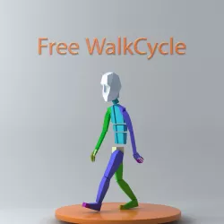Free Walkcycle Free 3D model