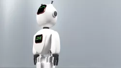Funny Robot Low-poly  3D model