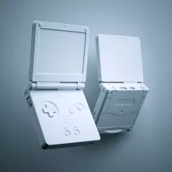 Gameboy Advance SP Free 3D model