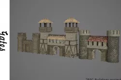 Gates Low-poly  3D model
