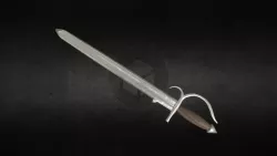 Genoese naval boarding sword Free low-poly  3D model