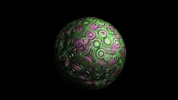 Glass sphere Free low-poly  3D model