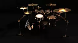 GOLDEN DRUMS Free 3D model