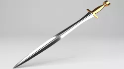 Greek Sword Free 3D model