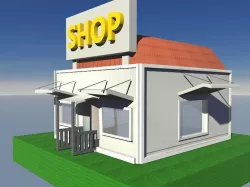 Grocery Store Free 3D model
