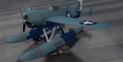 Grumman F4F-3S Wildcatfish 3D model