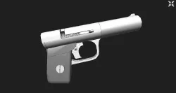 Gun 22lr  Free 3D model