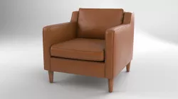 Hamilton sofa one Seat Free 3D model