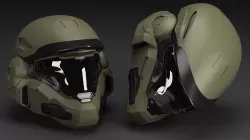 Helmet Low-poly  3D model