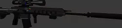 HK 417 Suppressed Free 3D model
