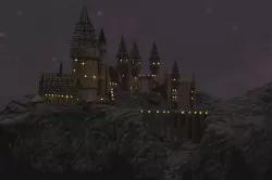 Hogwarts Castle Free 3D model