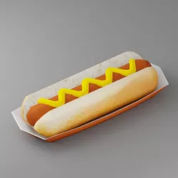 Hot Dog G06 Free low-poly  3D model