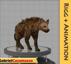Hyena 3D model