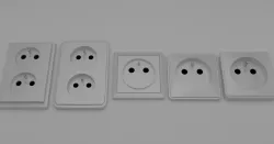 Jack plugs Free low-poly  3D model