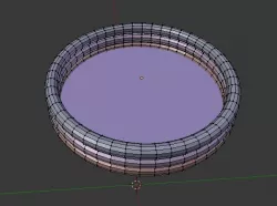 Kids pool Free low-poly  3D model