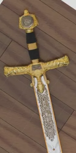 king david sword Free low-poly  3D model
