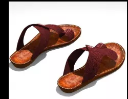 leather sandal 3D model