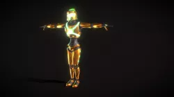 Legendary Robot - Free Low Poly 3d model Free low-poly  3D model
