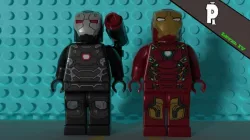 Lego iron-man 3 Free low-poly  3D model