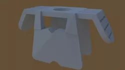 lego samurai armor Free 3D model
