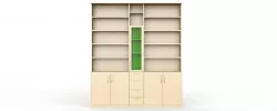 library 3D model