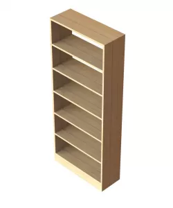 library 3D model