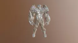Light Golem Elemental Free low-poly  3D model