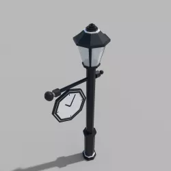 Light Pole Free low-poly  3D model
