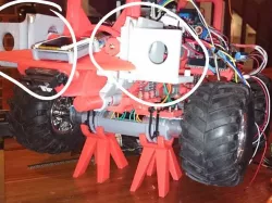 LIPO BATTERY AND CHARGER CARRIER FOR GPS/SLAM OFFROAD EXPERIMENTAL PLATFORM