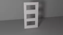 living room door Free 3D model