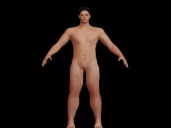 low Polly boy Free low-poly  3D model