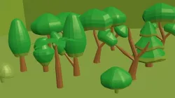 low polly Tree   Free low-poly  3D model