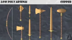 Low Poly Arsenal - Copper Free low-poly  3D model