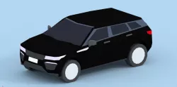 low poly car free Free low-poly  3D model